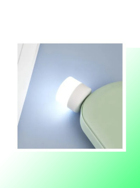 Mini Luz Led Usb Luminária Abajur Lâmpada Notebook - Imagem 3