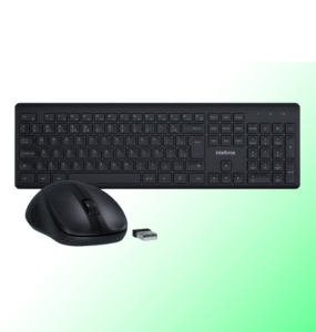 Kit Teclado e Mouse sem Fio Intelbras CSI50